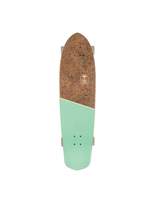 Globe Skateboards Blazer XL Coconut / Lime Cruiser Complete Skateboard - Image 4