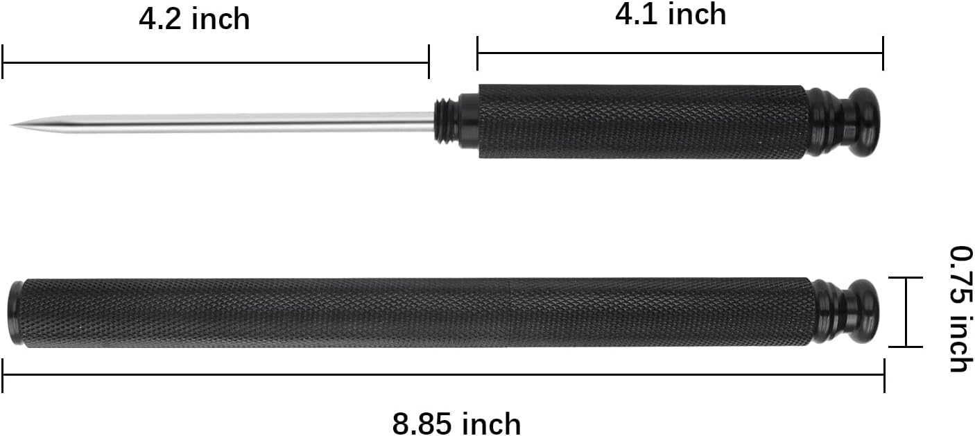Ice Picks Aluminium Alloy Handle Stainless Steel Knife With Safety Cover Ice Tool Kitchen Tool for Restaurant Bar Home - Image 2